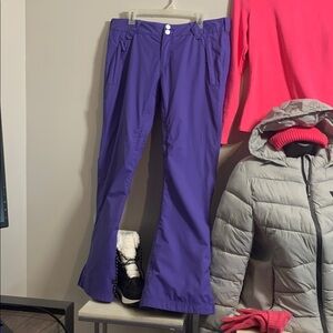Purple Snow Pants